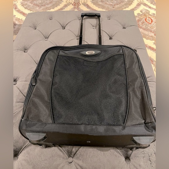 Targus Rolling Black Laptop luggage/carryon - Picture 1 of 8